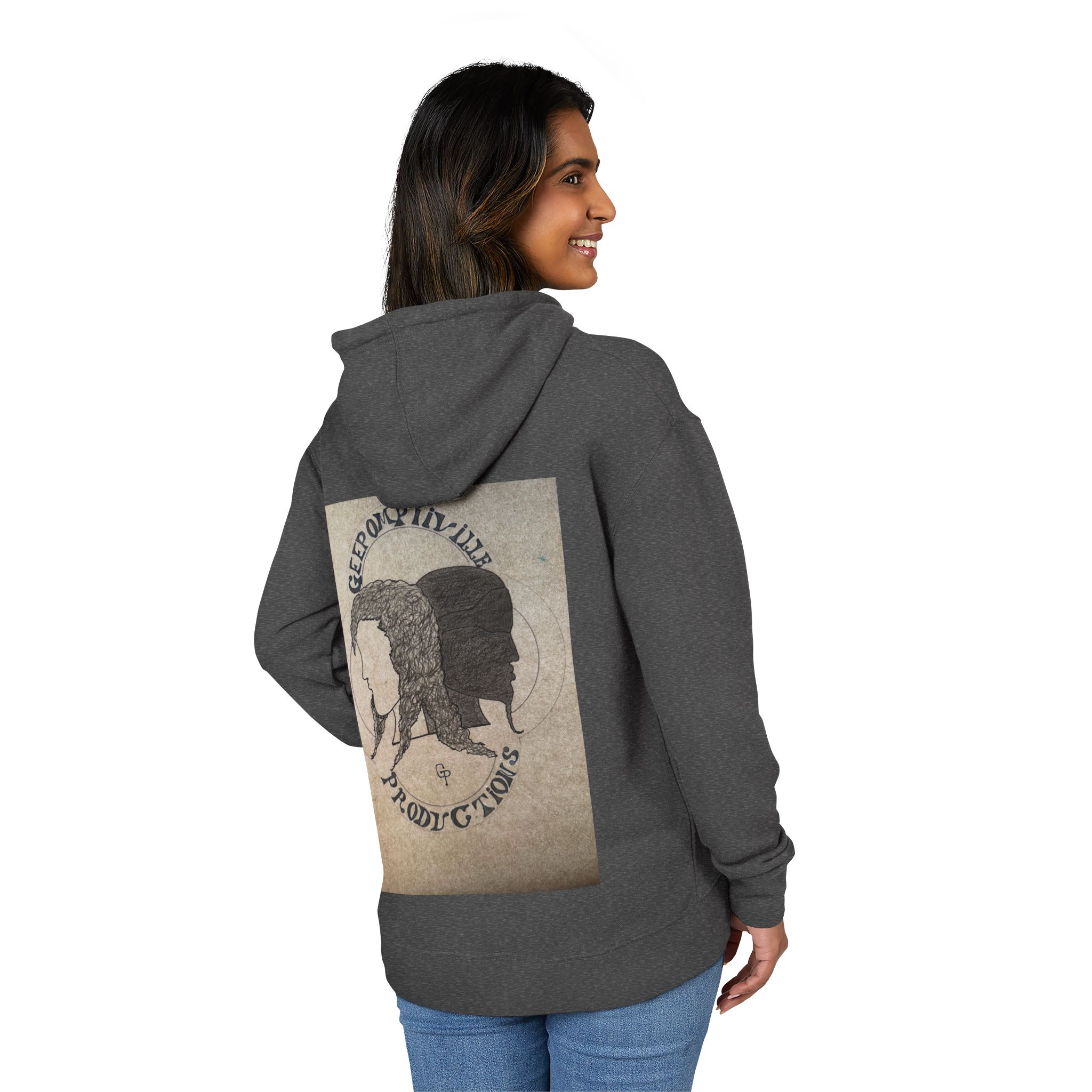 Adventure Graphic Hoodie — 'Creep & Thrive Proud Cousins' Vintage Mountain Design - Image 4