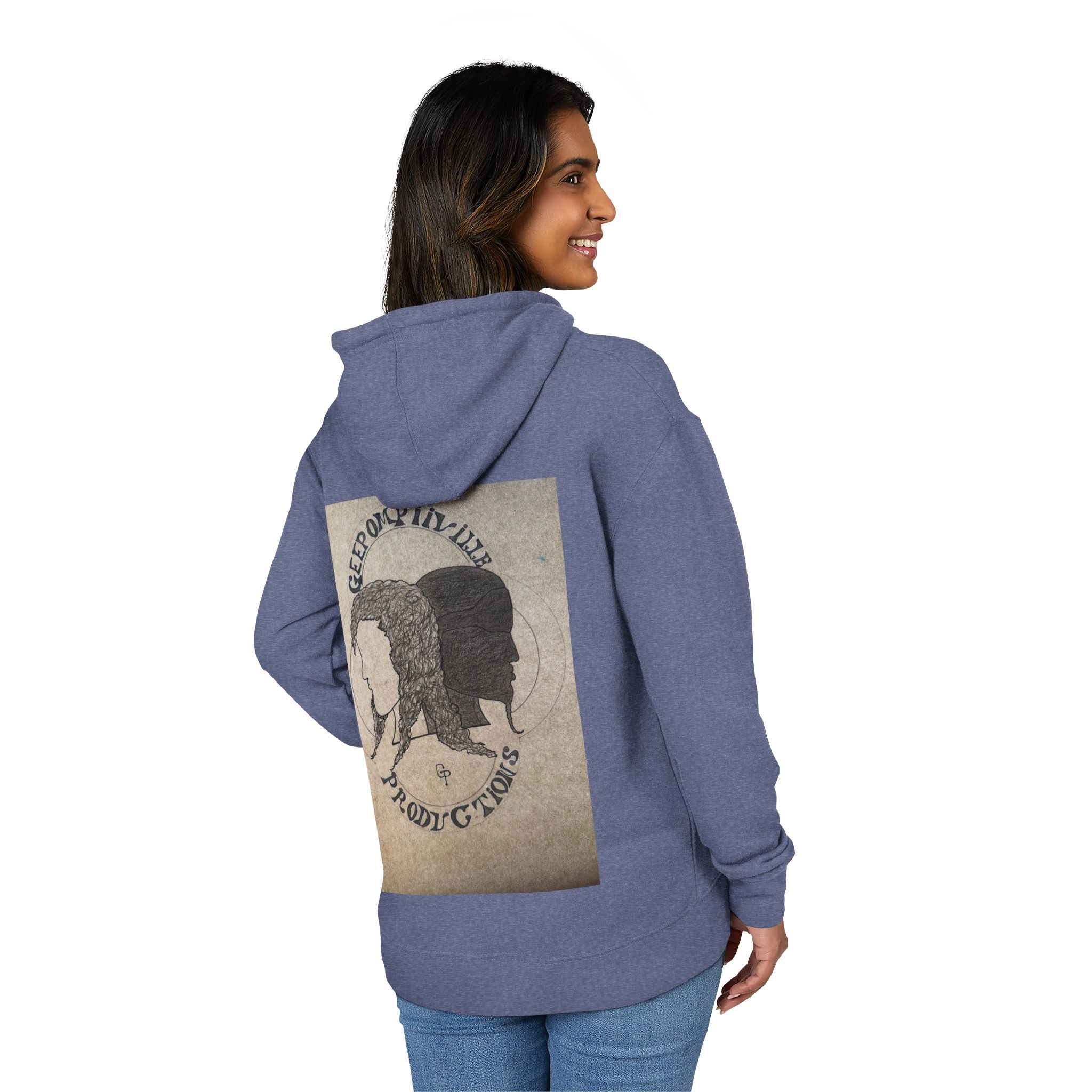 Adventure Graphic Hoodie — 'Creep & Thrive Proud Cousins' Vintage Mountain Design - Image 20