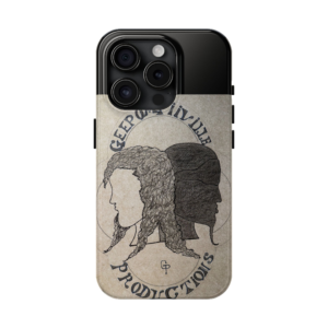 Phone Case — Vintage 'Keep Outside Productions' Dual Profile Graphic