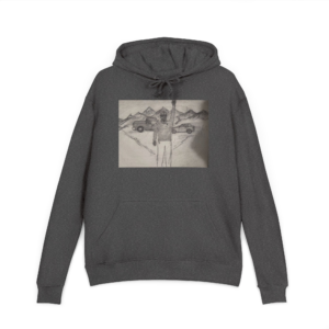 Adventure Graphic Hoodie — 'Creep & Thrive Proud Cousins' Vintage Mountain Design