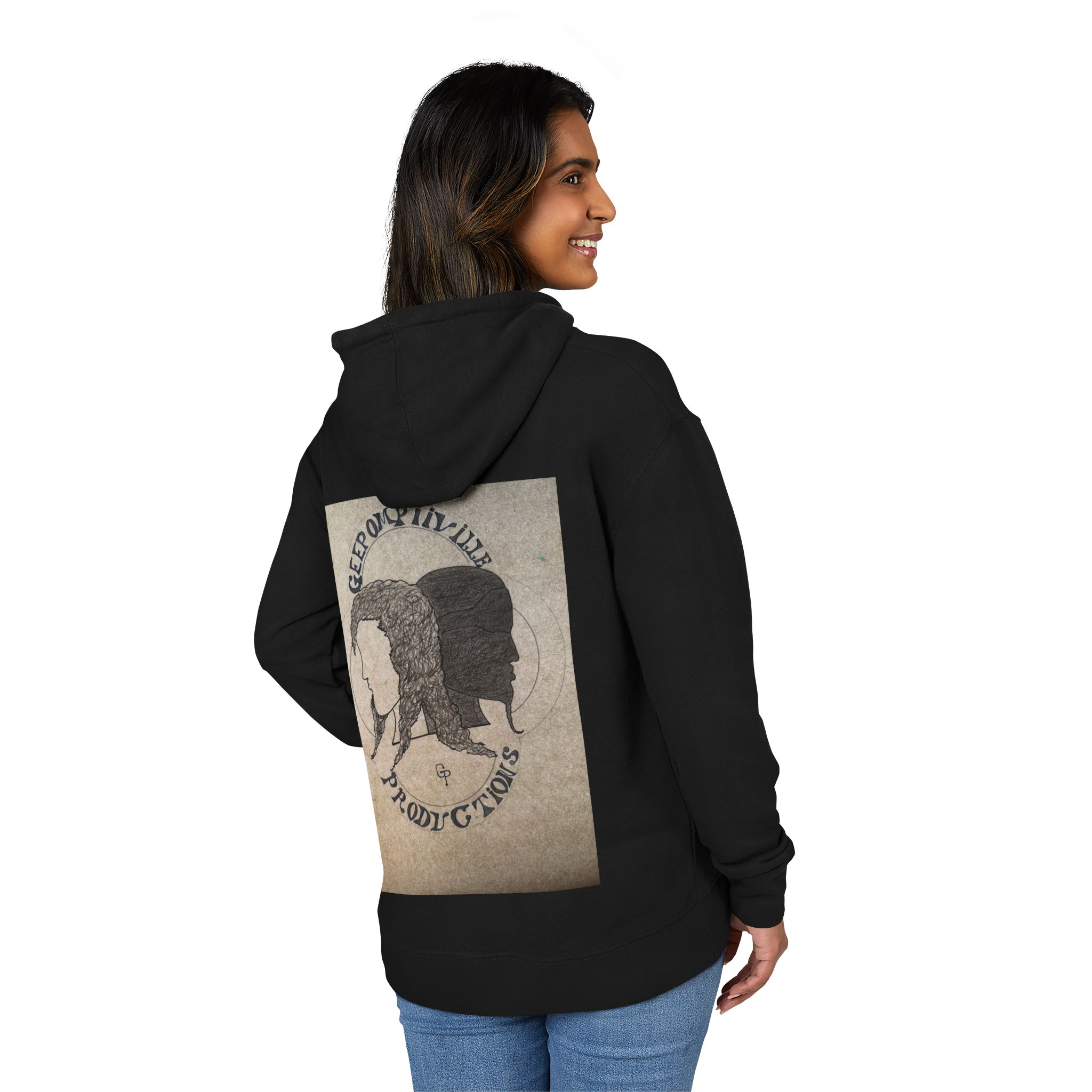 Adventure Graphic Hoodie — 'Creep & Thrive Proud Cousins' Vintage Mountain Design - Image 8