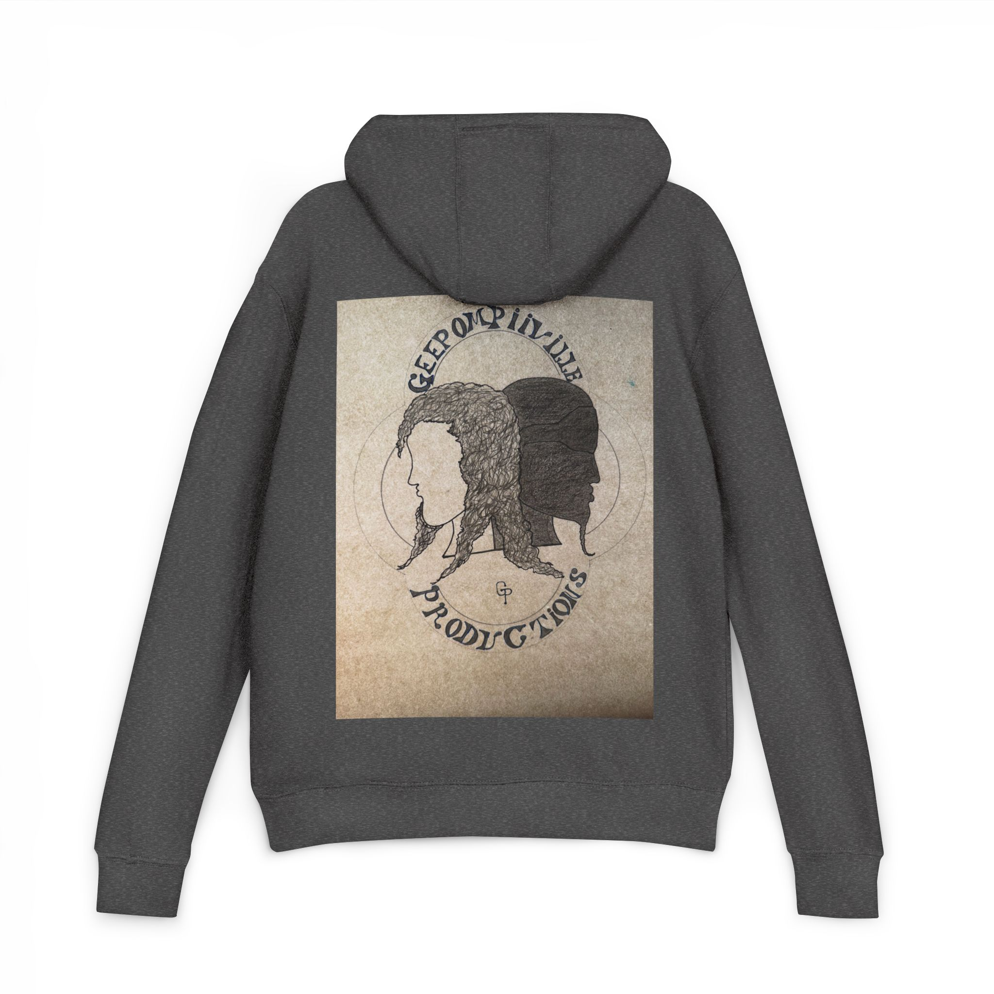 Adventure Graphic Hoodie — 'Creep & Thrive Proud Cousins' Vintage Mountain Design - Image 2