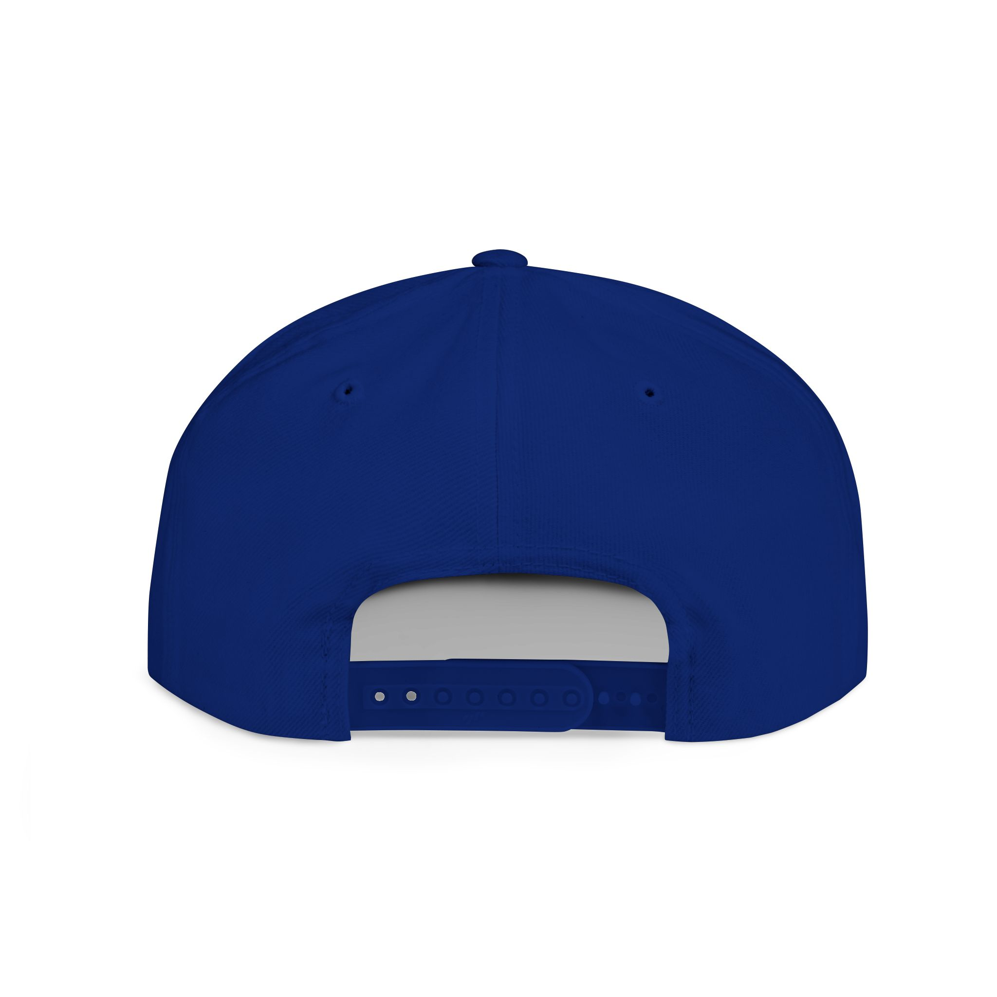 Snapback Hat — Abstract Ocean Wave Block Design - Image 6