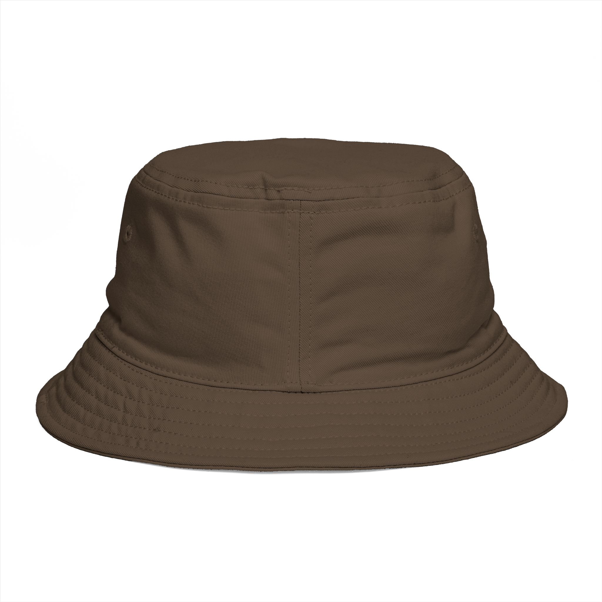 Vintage Map Patch Bucket Hat — Rustic Brown Explorer Sun Hat - Image 18