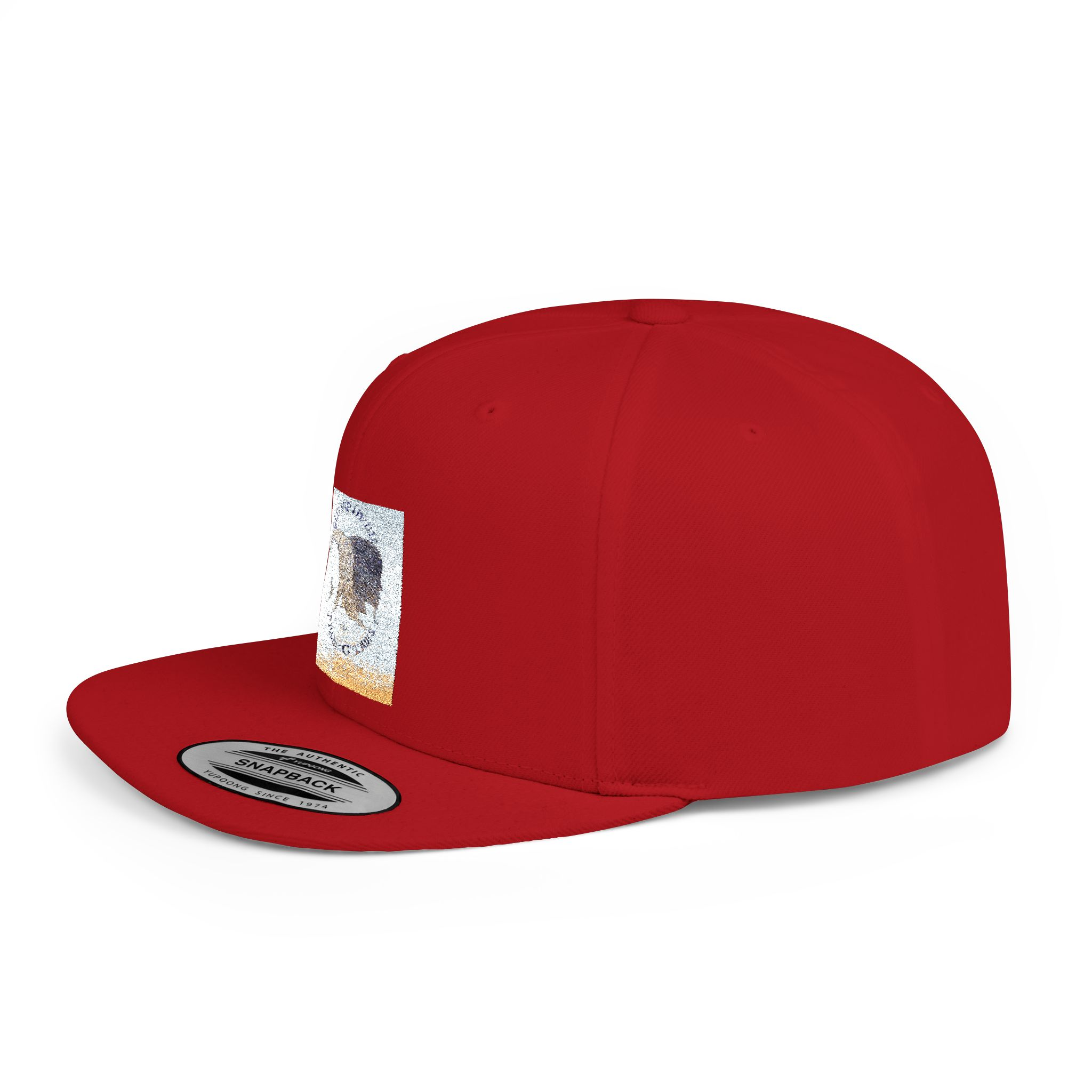 Snapback Hat — Abstract Ocean Wave Block Design - Image 31